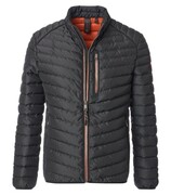 Duża Kurtka Męska Jesienno-Zimowa Czarna sorona ® AURA CASAMODA