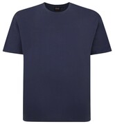 T-shirt Męski Gładki Granatowy ESPIONAGE Duże Rozmiary