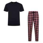 Duża Piżama Męska Granatowa 897 KAM