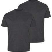 Duży T-shirt Męski Grafitowy 2-PAK NORTH LATITUDE