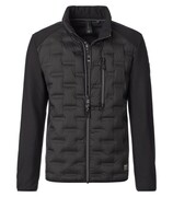 Duża Ultralekka Kurtka Męska Jesienno-Zimowa Czarna sorona ® AURA CASAMODA