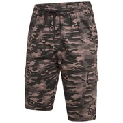 Duże Szorty Męskie Bojówki Moro KAM
