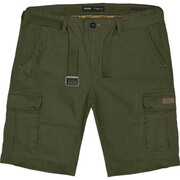 Duże Spodenki Męskie Bojówki Khaki DOUBLE