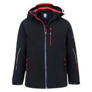 Kurtka Męska Zimowa Softshell KAM Duże Rozmiary