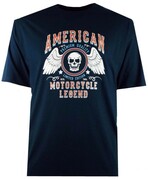 Duży T-shirt Męski z Nadrukiem T414 ESPIONAGE