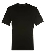 T-shirt Męski Gładki Czarny ESPIONAGE Duże Rozmiary
