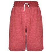 Duże Krótkie Spodenki Dresowe Bordowe KAM