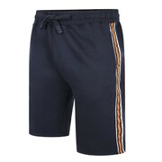 Duże Szorty Dresowe Męskie Granatowe KAM