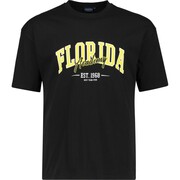 Koszulka Męska Extra Długa T-shirt Czarny ADAMO Duże Rozmiary