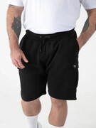 Spodenki Męskie Dresowe Bojówki Czarne ROBINSON-D555 Duże Rozmiary