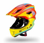 Kask rowerowy Rockbros z odpinaną szczęką dla dzieci rozmiar M pomarańczowy 54-58cm nazwa