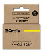 Actis KC-526Y tusz żółty do drukarki Canon (zamiennik CLI-526Y) - zdjęcie 1