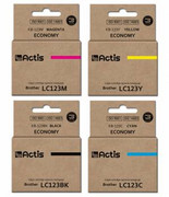 Zestaw Actis do Brother LC123 - 4 tusze CMYK nazwa
