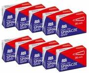 10x Spinacze metalowe 28mm Grand 100 szt szpiczaste trójkątne nazwa