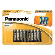 Bateria alkaliczna, AAA, 1.5V, Panasonic, blistr, 10-pack, Alkaline power nazwa