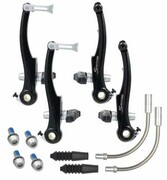 Hamulce szczękowe V-Brake 110mm, klocki, fajka, guma, komplet na 2 koła nazwa