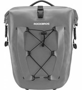 Sakwa rowerowa na bagażnik ROCKBROS 25L-32L szara nazwa
