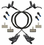 2x hamulec Shimano Deore BR-M6100 G03S okładziny żywiczne, zestaw przód + tył nazwa