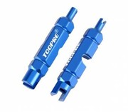 Klucz do wentyli Toopre Presta i Schrader 3w1 TL-207 Niebieski nazwa