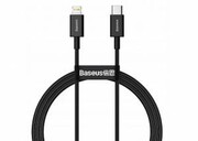Kabel Baseus Lightning - Typ C 1 m czarny nazwa