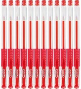 Długopis Grand żelowy GR-101 czerwony 12 szt box nazwa