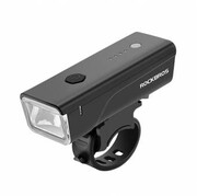 Lampka rowerowa Rockbros + kabel USB - USB-C, czarna nazwa