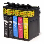 Zestaw 5x nowy tusz do Epson 502 XL 2/1/1/1 nazwa