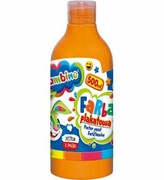 Farba plakatowa w butelce BAMBINO 500 ml. - pomarańczowa nazwa