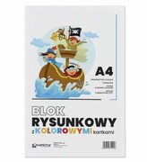 Blok Rysunkowy WEKTOR A4 Kolorowy, 16 kartek nazwa