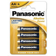 Bateria alkaliczna, AA, 1.5V, Panasonic, blistr, 4-pack, Alkaline power nazwa
