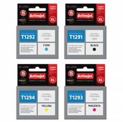 Zestaw Activejet do Epson T1291 - T1294 - 4 tusze CMYK XL nazwa