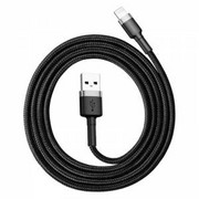 Kabel Lightning USB Baseus Cafule 2,4A 1m (szaro-czarny) nazwa