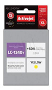 ActiveJet AB-1240YNX tusz żółty do drukarki Brother (zamiennik LC1240Y) Supreme - zdjęcie 1