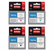 Zestaw Activejet do Epson T0711-T0714 - 4 tusze CMYK XL nazwa