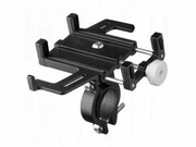 Mocny uchwyt rowerowy do telefonu, aluminiowy czarny na telefon nazwa