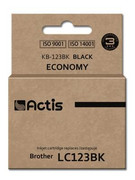 Actis KB-123Bk tusz czarny do drukarki Brother (zamiennik LC123Bk) - zdjęcie 1