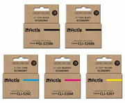 Zestaw Actis 5 zamienników Canon PGI-525 CLI-526 nazwa