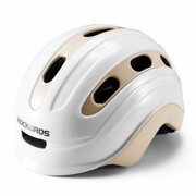 Kask Rowerowy Rockbros dla dzieci z uchwytem na światło biały 54–58 cm nazwa