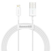 Kabel USB do Lightning Baseus Superior Series, 2.4A, 1.5m biały nazwa