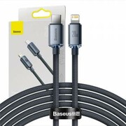 Kabel USB-C do Lightning Baseus Crystal Shine, 20W, PD, 2m Czarny nazwa