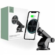 Uchwyt na telefon Tech-protect A2 Magnetic Magsafe Dash Car Mount Wireless Charger 15w Black nazwa