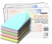 Papier ksero Wektor A4 500 arkuszy, 5 kolorów pastelowych nazwa