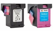 Zestaw whitebox do HP 703 XL czarny + kolorowy reg. nazwa