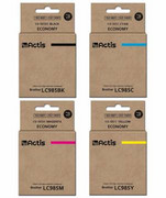 Zestaw Actis do Brother LC-985 - 4 tusze CMYK XL nazwa