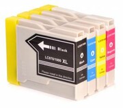 Zestaw 4x tusz do Brother LC970 / LC1000 CMYK nazwa