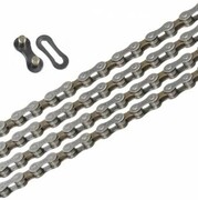 Łańcuch KMC HV500 szaro brązowy 7/8 rzędów 116 ogniw, pin łączący folia nazwa