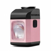 Przednia Lampa Rowerowa Rockbros z Pilotem 1600LM-M8 różowa nazwa
