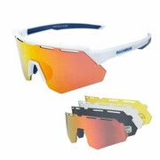 Okulary Rockbros Polaryzacyjne 4 Wymienne Soczewki Wiatroodporne UV400 białe nazwa