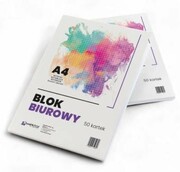 Blok biurowy Wektor A4 50 kartek w kratkę nazwa