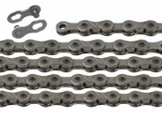 Łańcuch KMC X10 116 ogniw szary folia nazwa